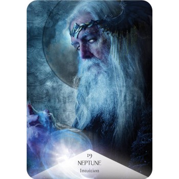 Cosmic Zodiac Oracle kortos Rockpool Publishing
